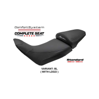 SELLE COMPLETE HONDA AFRICA TWIN 2020+ ASMARA - Type : CONFORT, Logo : AVEC LOGO, Couleur : BLANC ROUGE BLEU