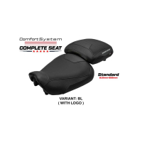 SELLE COMPLETE YAMAHA TRACER 9 2021-2024 NAHA - Couleur : NOIR, Logo : AVEC LOGO, Type : CONFORT RABAISSE