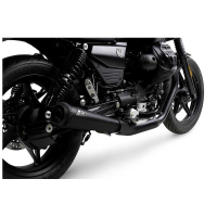 SILENCIEUX ZARD TROFEO MOTO GUZZI V7 850 2025/* - Version : racing, Options : poli, Matière : inox, Embout : embout inox