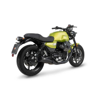 SILENCIEUX ZARD EVO MOTO GUZZI V7 850 2025/* - Options : poli, Matière : inox, Embout : embout inox, Version : homologué
