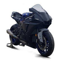CARENAGE LACOMOTO FIBRE DE VERRE GEL COAT NOIR COMPLET YAMAHA R1 2020/*