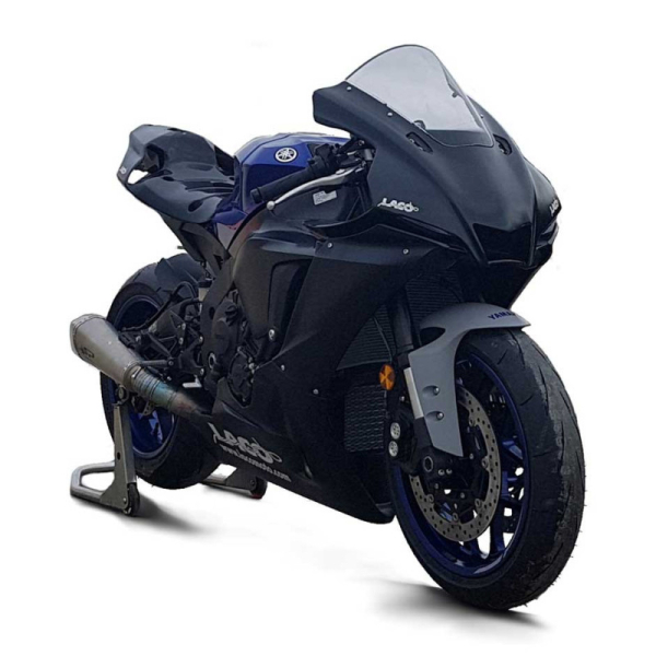 CARENAGE LACOMOTO FIBRE DE VERRE GEL COAT NOIR COMPLET YAMAHA R1 2020/*