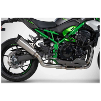 LIGNE COMPLETE KAWASAKI Z 900 2025 ZARD EXHAUST - Version : racing, Options : sans option, Matière : titane, Embout : embout carbone