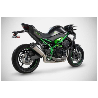 LIGNE COMPLETE KAWASAKI Z 900 2025 ZARD EXHAUST - Version : racing, Options : sans option, Matière : titane, Embout : embout carbone