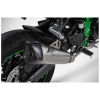 LIGNE COMPLETE KAWASAKI Z 900 2025 ZARD EXHAUST - Version : racing, Options : sans option, Matière : titane, Embout : embout carbone