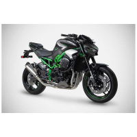 LIGNE COMPLETE KAWASAKI Z 900 2025 ZARD EXHAUST - Version : racing, Options : sans option, Matière : titane, Embout : embout carbone