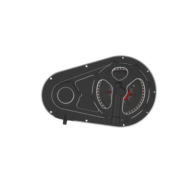 KIT EMBRAYAGE ANTIDRIBBLE EVO SBK CLOCHE, DISQUES 48 DENTS CARTER STM CHALLENGER - Couleur : NOIR