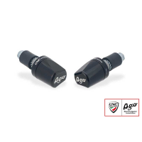EMBOUTS DE GUIDON STABILISATEURS MV AGUSTA GIACOMO AGOSTINI - Couleur : ROUGE