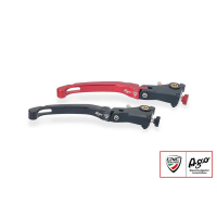 LEVIER DE FREIN RACING REPLIABLE MV AGUSTA GIACOMO AGOSTINI - Couleur / matière : ROUGE