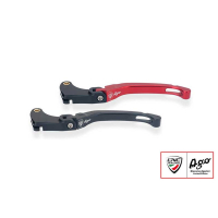 LEVIER EMBRAYAGE RACING REPLIABLE MV AGUSTA GIACOMO AGOSTINI - Couleur / matière : ROUGE