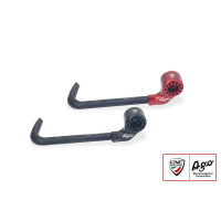 PROTECTION LEVIER EMBRAYAGE CNC RACING MV AGUSTA GIACOMO AGOSTINI - Couleur : ROUGE