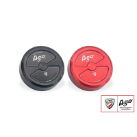 BOUCHON RESERVOIR MAITRE CYLINDRE FREIN MV AGUSTA GIACOMO AGOSTINI - Couleur : ROUGE