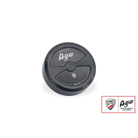 BOUCHON RESERVOIR MAITRE CYLINDRE FREIN MV AGUSTA GIACOMO AGOSTINI - Couleur : NOIR