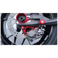 PROTECTION AXE DE ROUE ARRIÈRE CNC RACING DUCATI PANIGALE V2 / STREETFIGHTER V2 - -BB -BR -RB -SB -SR : Silver/Rouge