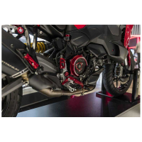 CARTER EMBRAYAGE TRANSPARENT CNC RACING PANIGALE/STREETFIGHTER V2 2025/* - -BB -BR -RB -SB -SR : Noir/Noir