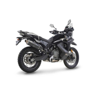 ECHAPPEMENT ZARD AVEC PARE CHALEUR CARBONE CF MOTO MTX 800 2025 - Options : noir, Matière : inox, Embout : embout inox, Version : homologué