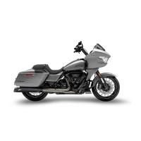ECHAPPEMENTS ZARD ACIER INOXYDABLE HARLEY-DAVIDSON ROAD KING-ROAD GLIDE-STREET G - Version : racing, Matière : inox, Embout : embout aluminium, Options : chrome noir