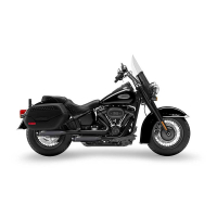 ECHAPPEMENTS ZARD ACIER INOXYDABLE HARLEY-DAVIDSON HERITAGE CLASSIC 17_24 - Version : racing, Options : noir, Matière : inox, Embout : embout aluminium 