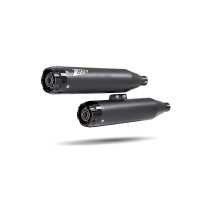 ECHAPPEMENTS ZARD ACIER INOXYDABLE HARLEY-DAVIDSON HERITAGE CLASSIC 17_24 - Options : sans option, Matière : inox, Embout : embout aluminium, Version : homologué