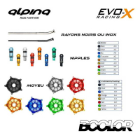 ROUE AV ALPINA TUBELESS DUCATI DESMO 450 MX 3,5 X 17 CERCLE FORGE PACK BICOLOR