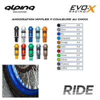 ROUE AV  ALPINA TUBELESS DUCATI DESMO 450 MX 3,5 X 17 CERCLE FORGE PACK RIDE
