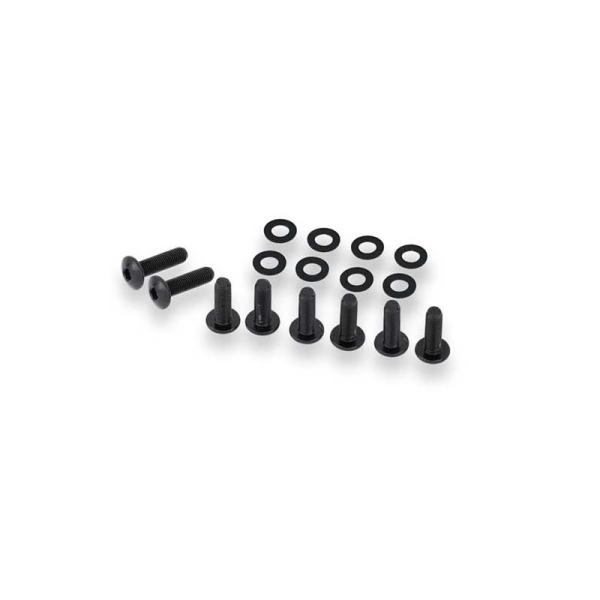 KIT VISSERIE BULLE CNC RACING DUCATI PANIGALE V4 2025 - Couleur : ROUGE