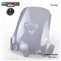 Bulle Touring Biondi Moto Guzzi V85 TT Fumé clair 