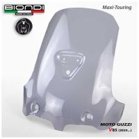 Bulle Maxi Touring Biondi Moto Guzzi V85 TT Fumé 