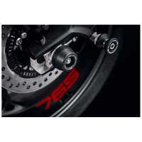 ROULETTES DE PROTECTION D'AXE DE ROUE ARRIERE TRIUMPH STREET-DAYTO