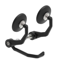 EVOTECH PAIRE RÉTROVISEURS EMBOUTS DE GUIDON ET PROTECTION LEVIER DE FREIN - HO