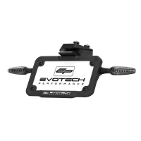 SUPPORT DE PLAQUE DYNAMIQUE EVOTECH AVEC CLIGNOTANTS – TRIUMPH STREET TRIPLE 76