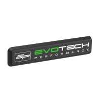 BADGE DE REMPLACEMENT EVOTECH PERFORMANCE POUR GRILLE DE RADIATEUR - VERT (GRAND