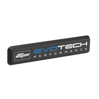 BADGE DE PROTECTION DE RADIATEUR DE REMPLACEMENT EVOTECH PERFORMANCE - BLEU (GRA 
