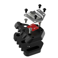 EVOTECH BÉQUILLE LATÉRALE / PLAQUE MONTANTE - BMW R 1300 GS TROPHY (2024+) (DSA