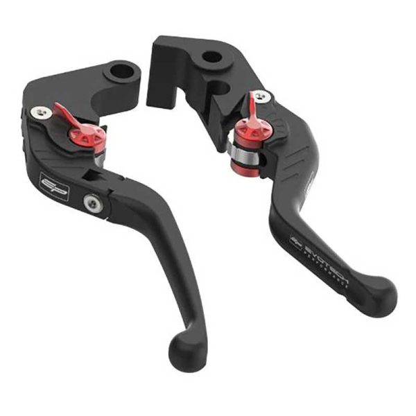 KIT DE LEVIERS D’EMBRAYAGE ET DE FREIN COURT REPLIABLES EVOTECH PERFORMANCE - KA