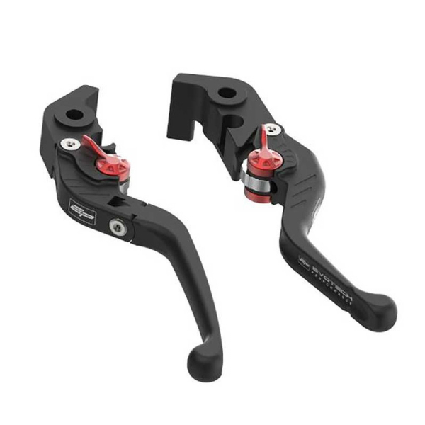 EVOTECH KIT LEVIERS DE FREIN ET EMBRAYAGE COURTS REPLIABLES - KAWASAKI ZX-10R  (