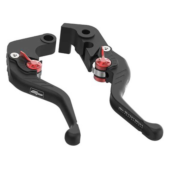 ENSEMBLE  DE LEVIER D'EMBRAYAGE ET DE FREIN COURTS EVOTECH EVO - HONDA CBR600RR