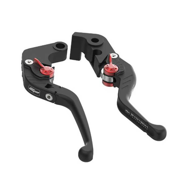 EP APRILIA KIT LEVIERS DE FREIN FIXE COURT ET D'EMBRAYAGE REPLIABLE LONG