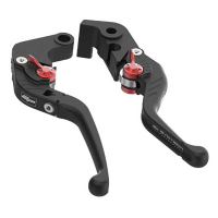 ENSEMBLE DE LEVIERS D'EMBRAYAGE REPLIABLES ET DE FREIN COURT EVOTECH EVO - KAWAS