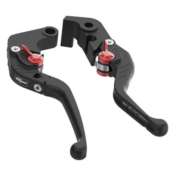 ENSEMBLE DE LEVIERS DE FREIN COURT ET D’EMBRAYAGE REPLIABLES EVOTECH EVO - SUZUK