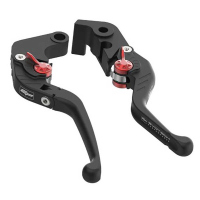 ENSEMBLE DE LEVIERS D'EMBRAYAGE REPLIABLES ET DE FREIN COURT EVOTECH EVO - KAWAS