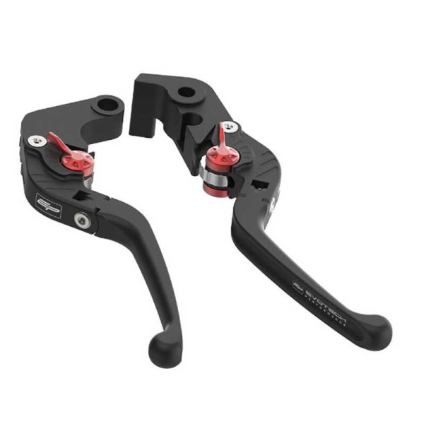 EVOTECH KIT LEVIERS DE FREIN ET EMBRAYAGE LONGS REPLIABLES - SUZUKI GSX-8S  (202