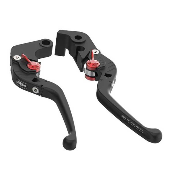 EVOTECH KIT LEVIERS DE FREIN ET EMBRAYAGE LONGS REPLIABLES - SUZUKI GSF1200 BAND