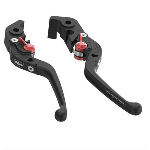 EVOTECH KIT LEVIERS DE FREIN ET EMBRAYAGE LONGS REPLIABLES - APRILIA CAPONORD 12