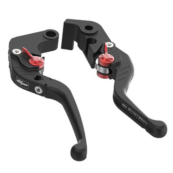 ENSEMBLE DE LEVIERS D'EMBRAYAGE REPLIABLES EVO ET DE FREIN COURT EVOTECH - HONDA