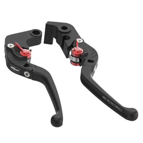 ENSEMBLE DE LEVIERS D'EMBRAYAGE ET DE FREIN REPLIABLES EVOTECH EVO - HONDA CBR90