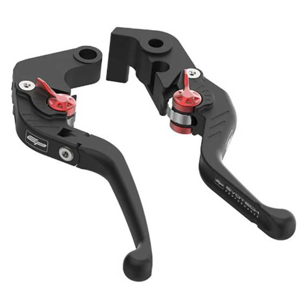 ENSEMBLE DE LEVIERS D'EMBRAYAGE PLIANT ET DE FREIN COURT EVOTECH EVO - HONDA CBR