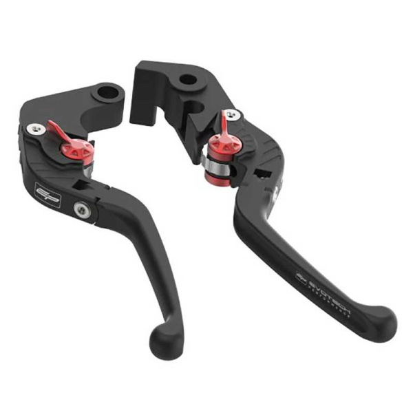 ENSEMBLE DE LEVIERS D'EMBRAYAGE ET DE FREIN REPLIABLES EVOTECH EVO - HONDA CB300