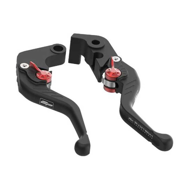 EVOTECH KIT LEVIERS DE FREIN ET EMBRAYAGE COURTS FIXES - APRILIA SHIVER SL 750 (