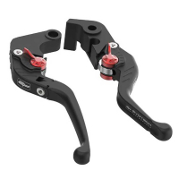 ENSEMBLE DE LEVIERS D'EMBRAYAGE REPLIABLES EVO ET DE FREIN COURT EVOTECH - HONDA
